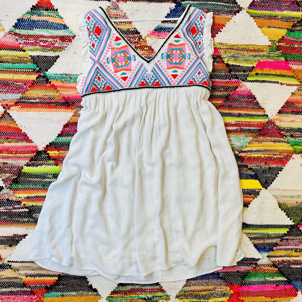 The Impeccable Pig Aztec Mini Dress size Large